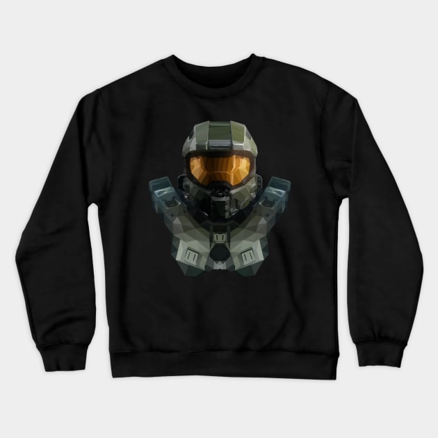 Master Chief Crewneck Sweatshirt by Leelu